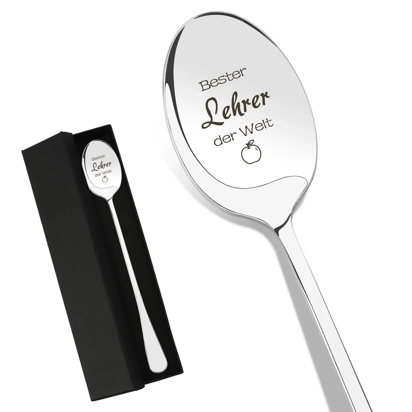 Ложка для кави Подарунок вчителю на прощання "Дякую, вчителю", різдвяний подарунок, фото №1