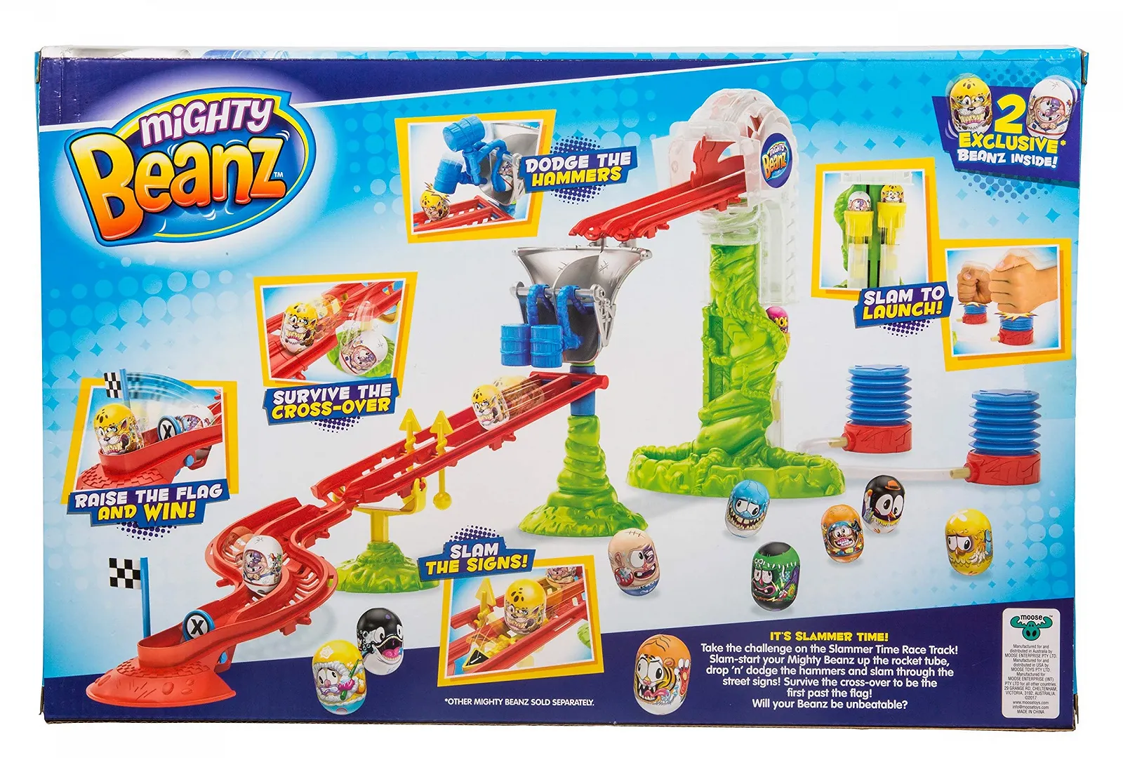 Трек Mighty Beanz Slammer Time 66504 різнокольоровий, фото №2