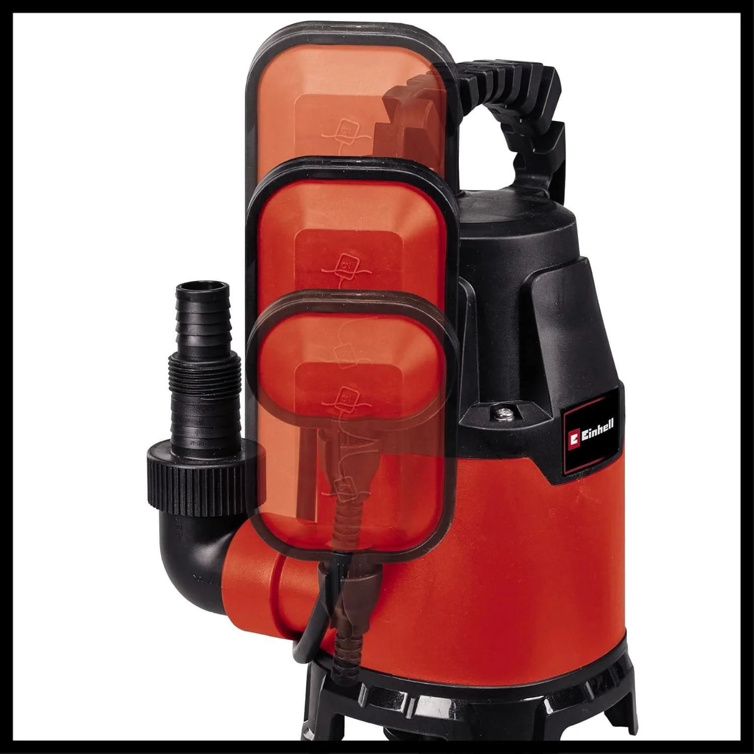 Дренажный насос Einhell GC-DP 3325 Black/Red, фото №2 Дренажный насос Einhell GC-DP 3325 Black/Red, фото №2