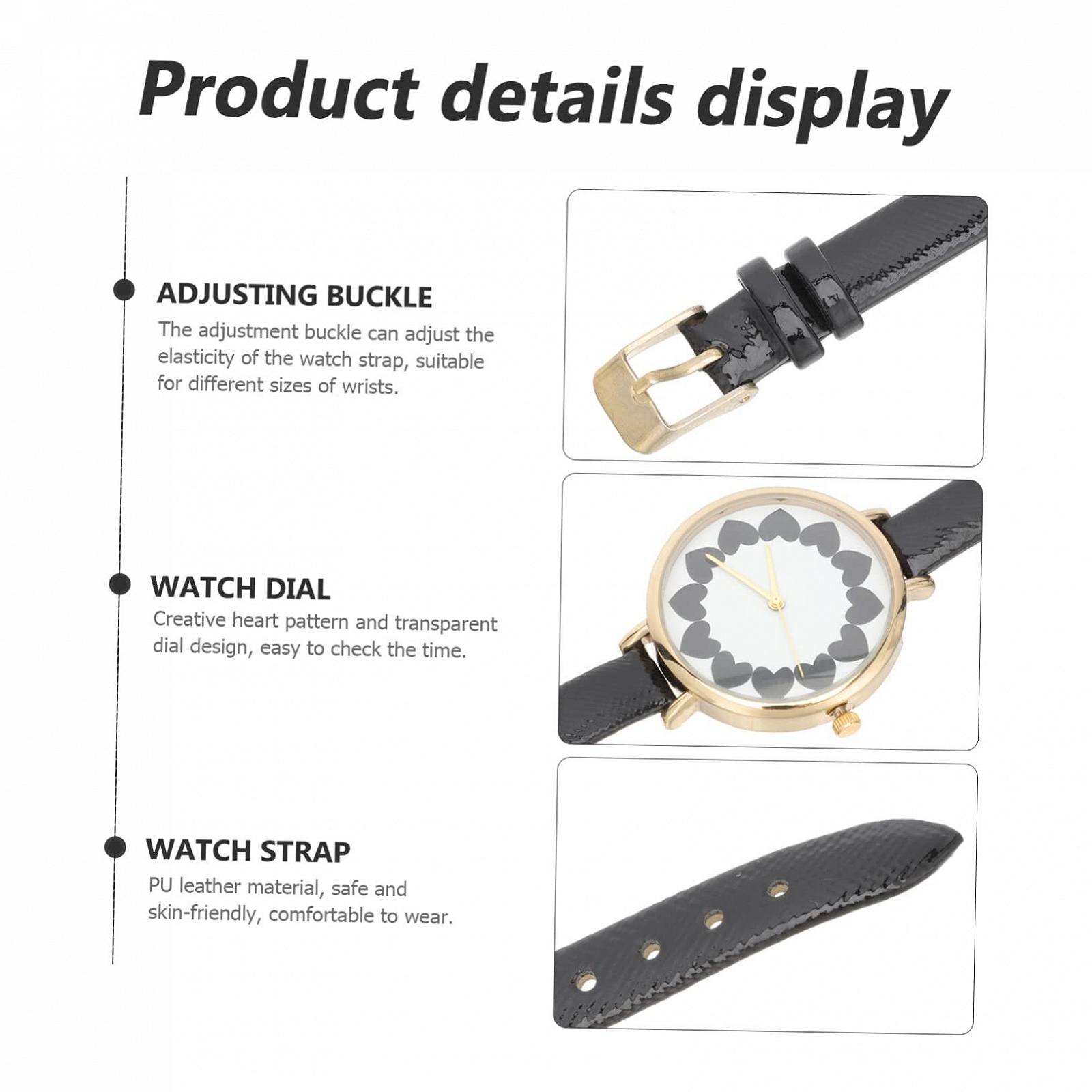 Кварцевые часы LIFKOME Черный, фото №7