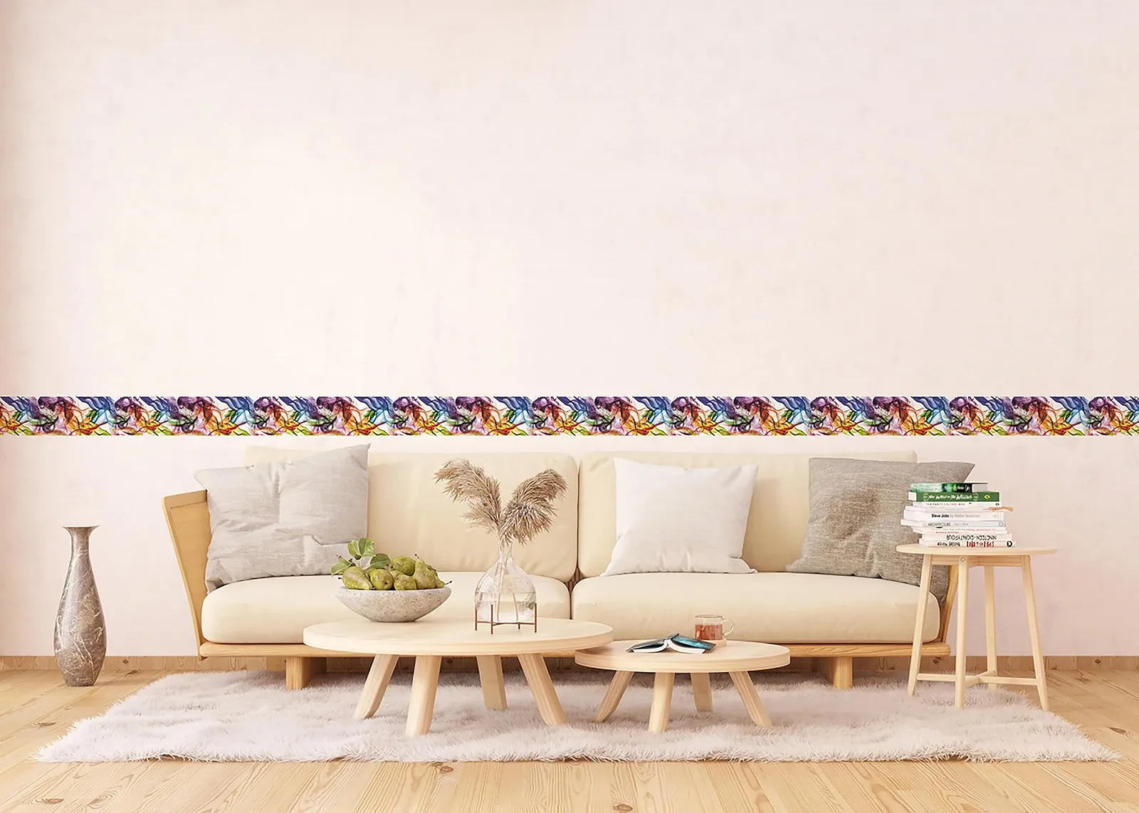 Бордюр настенный AG DESIGN PVC film 0.14 x 5 м Мультиколор, фото №5 Бордюр настенный AG DESIGN PVC film 0.14 x 5 м Мультиколор, фото №5