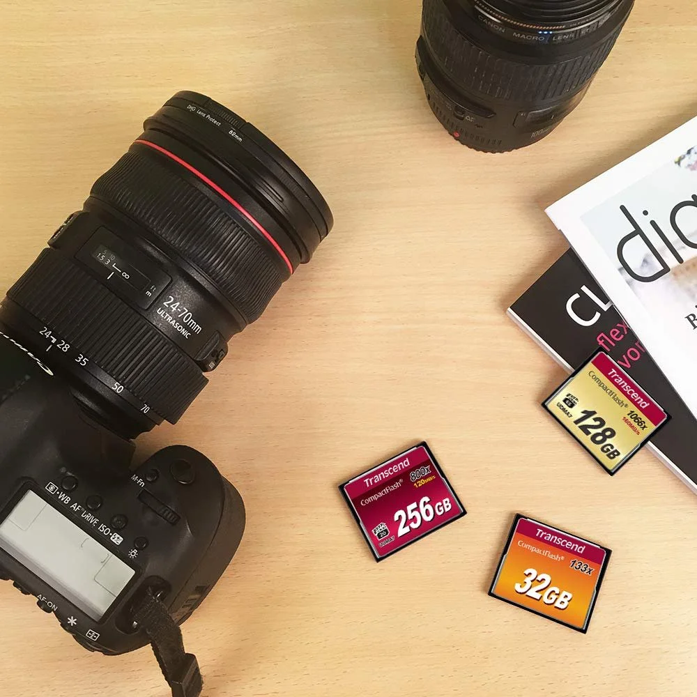 Карта памяти Transcend CompactFlash 1000x 64 ГБ, фото №3 Карта памяти Transcend CompactFlash 1000x 64 ГБ, фото №3