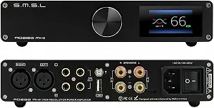 Купить Усилитель класса D S.M.S.L AO200-MKII / 160 Вт x 2 (4 Ом) / XLR/RCA / BT 5.0 / 2.1 канал / Черный - Фото 1 Усилитель класса D S.M.S.L AO200-MKII / 160 Вт x 2 (4 Ом) / XLR/RCA / BT 5.0 / 2.1 канал / Черный - Фото 1