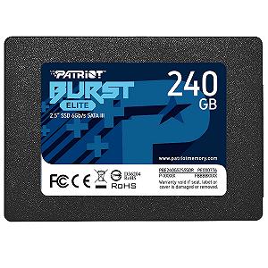 SSD накопичувач Patriot Burst Elite 240GB (PBE240GS25SSDR) - Фото 1