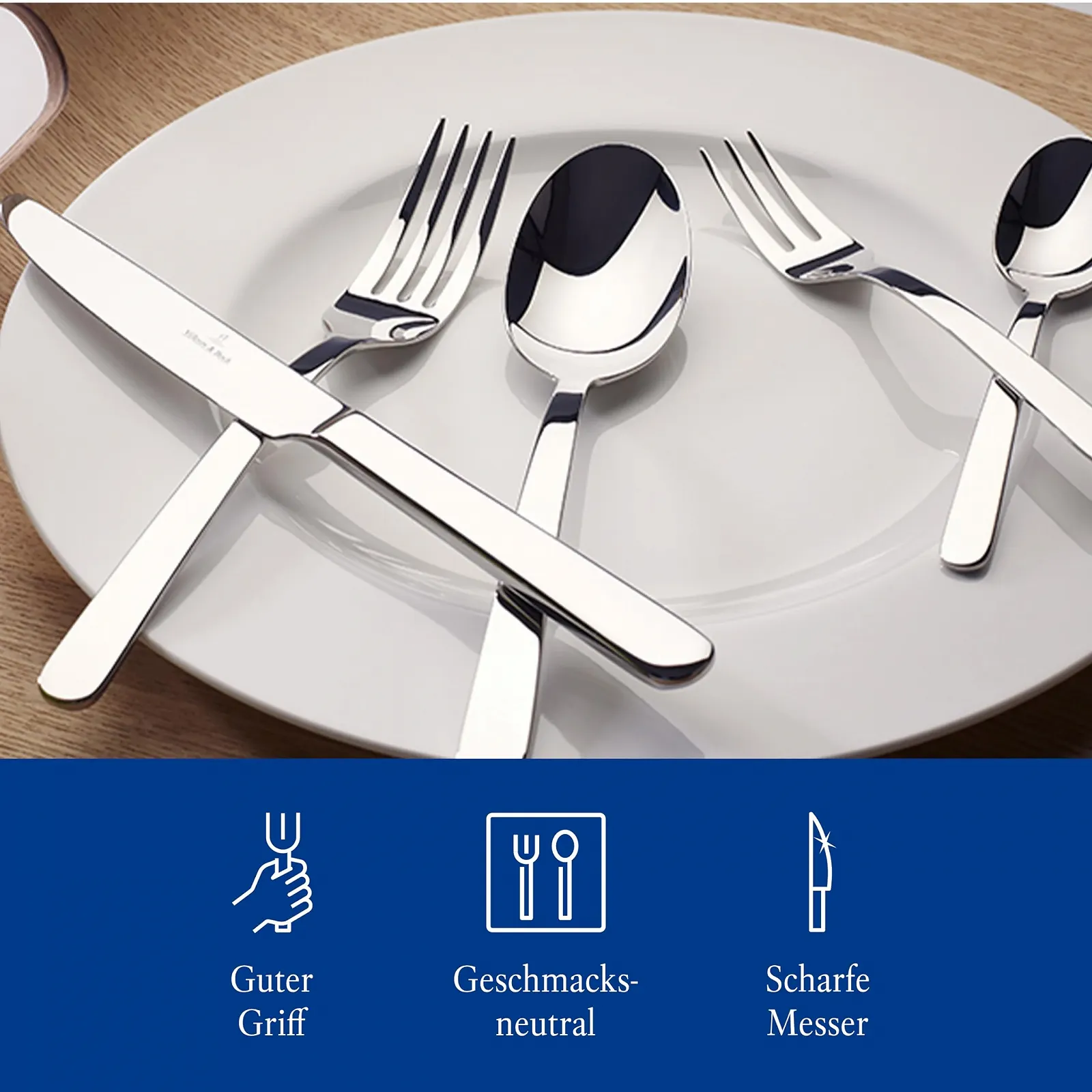 Набір столових приборів Villeroy & Boch Louis 24 од., фото №4 Набір столових приборів Villeroy & Boch Louis 24 од., фото №4