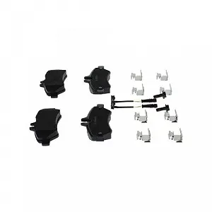 Комплект тормозных колодок дискового тормоза BOSCH 0 986 494 601 для MERCEDES-BENZ VW synthetic.ua - Фото 1