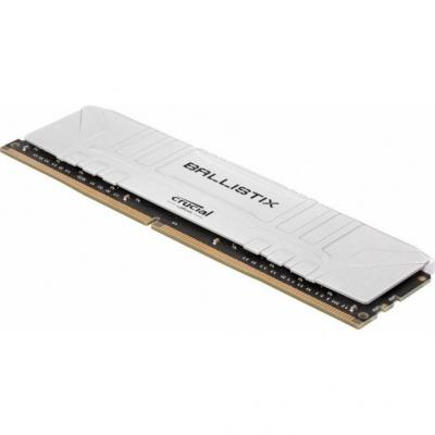 Оперативна пам'ять для ПК DDR4 16GB 3200 MHz Ballistix White Micron BL16G32C16U4W, фото №3