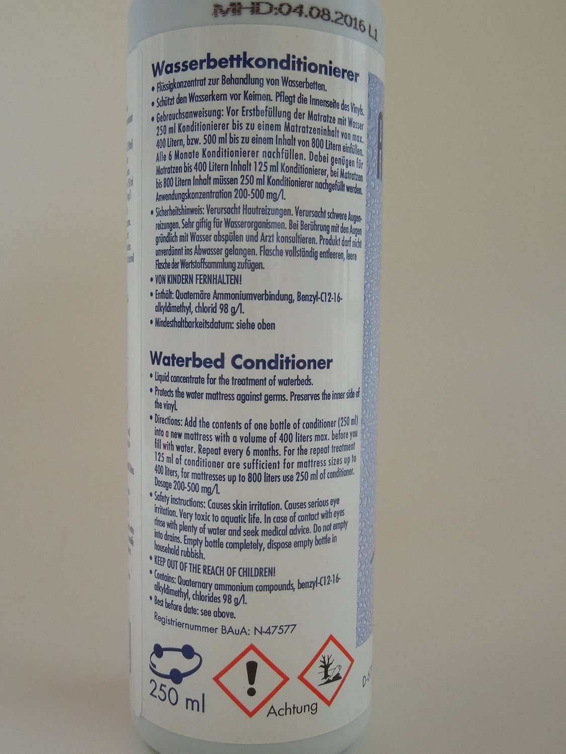 Кондиціонер AguaNova 250 мл + Очистувач, фото №2 Кондиціонер AguaNova 250 мл + Очистувач, фото №2