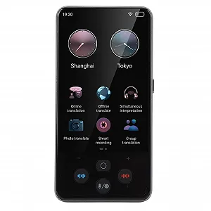 Устройство для перевода Naroote, Голосовой переводчик с 1 ГБ 8 ГБ 138 языками Двусторонний текстовый офлайн-перевод фотографий 3,97-дюймовый сенсорный экран AI - Фото 1