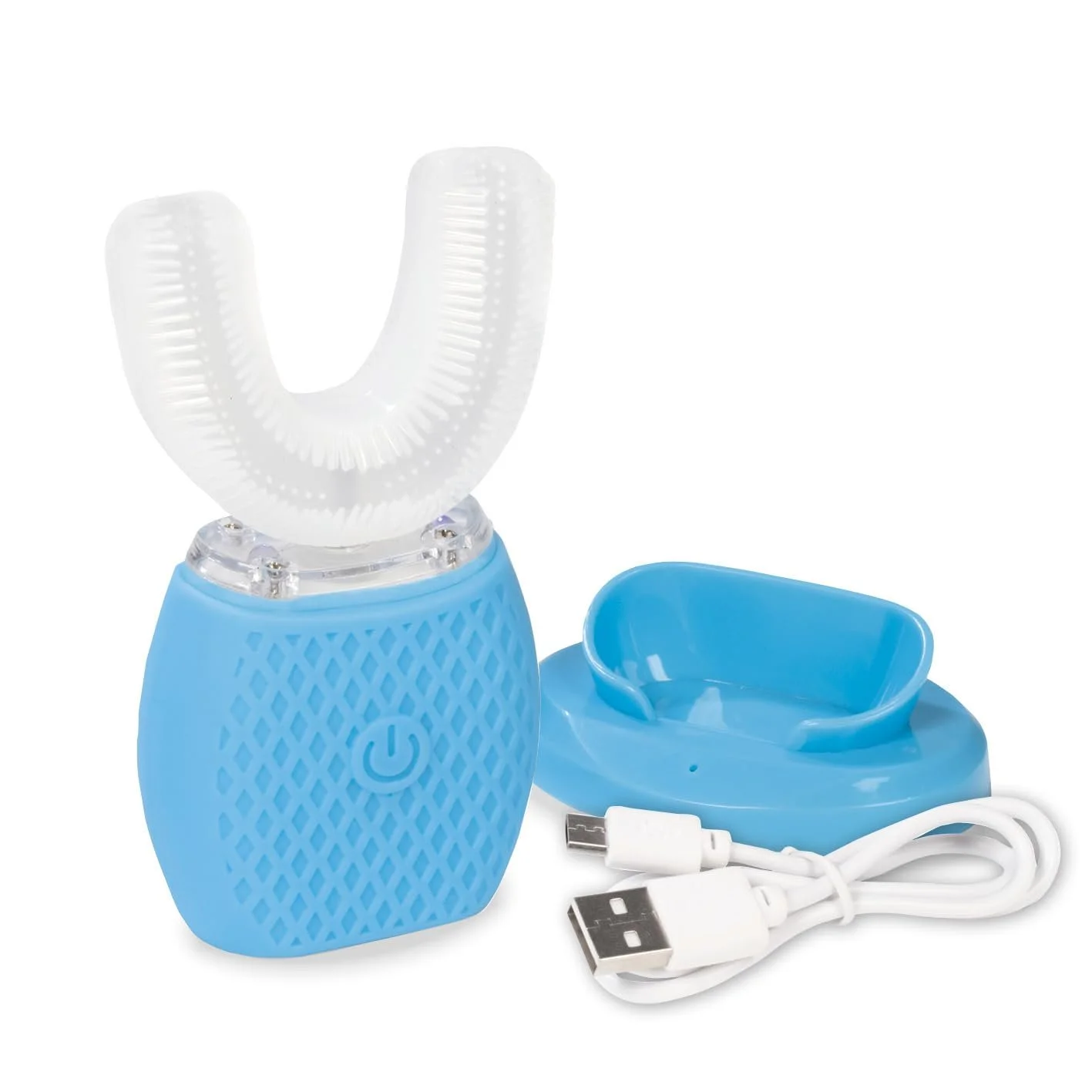 Ультразвуковая зубная щетка VITALmaxx 360° 4 режима 15000 звуковых вибраций USB, фото №1