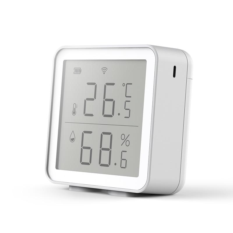 Бездротовий Wi-Fi датчик температури і вологості Tuya Humidity Sensor mir-te200, Білий, фото №2 Бездротовий Wi-Fi датчик температури і вологості Tuya Humidity Sensor mir-te200, Білий, фото №2