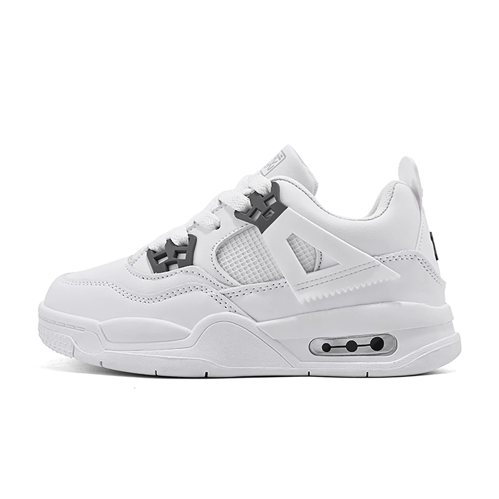 Дитячі баскетбольні кросівки Спортивне взуття для хлопчиків і дівчаток для ходьби Ретро Нековзні, фото №2