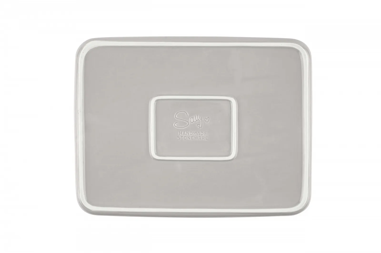 Форма для запекания Sallys Stoneware 36 x 28 x 7 см Керамическая Прямоугольная Светло-серая, фото №3