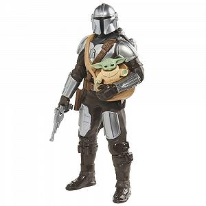 Фігурки Star Wars The Mandalorian & Grogu Galactic Action, інтерактивні, електронні, масштаб 30 см - Фото 1