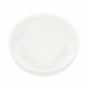 Терка керамічна KYOCERA для імбиру, часнику та спецій, 9 см, біла - Фото 1