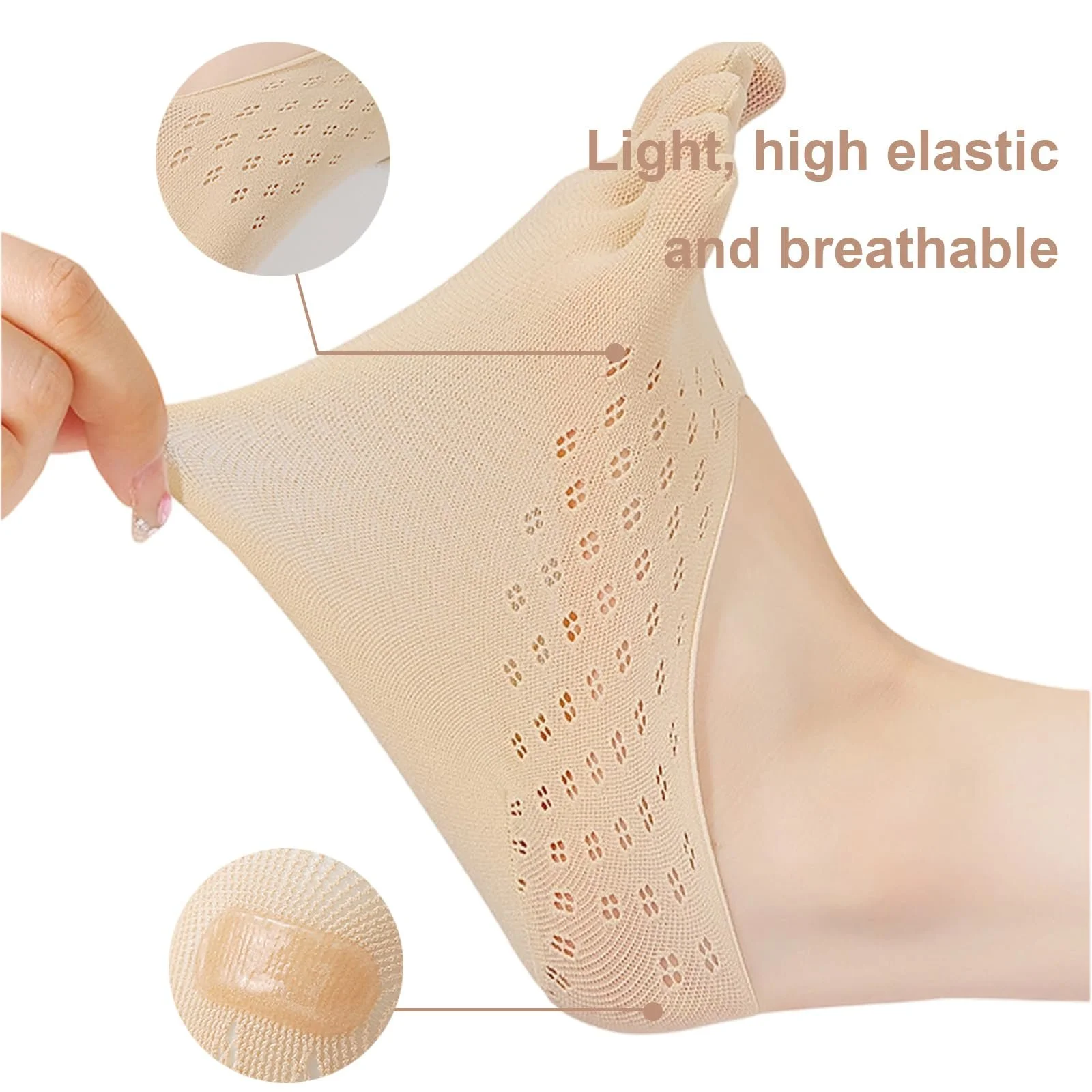 Шкарпетки з п'ятьма пальцями Multicolour, 5 пар, фото №3 Шкарпетки з п'ятьма пальцями Multicolour, 5 пар, фото №3