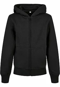 Дитяча Толстовка з капюшоном Build Your Brand Basic Kids Zip Hoody, 100% органічна бавовна - Фото 1