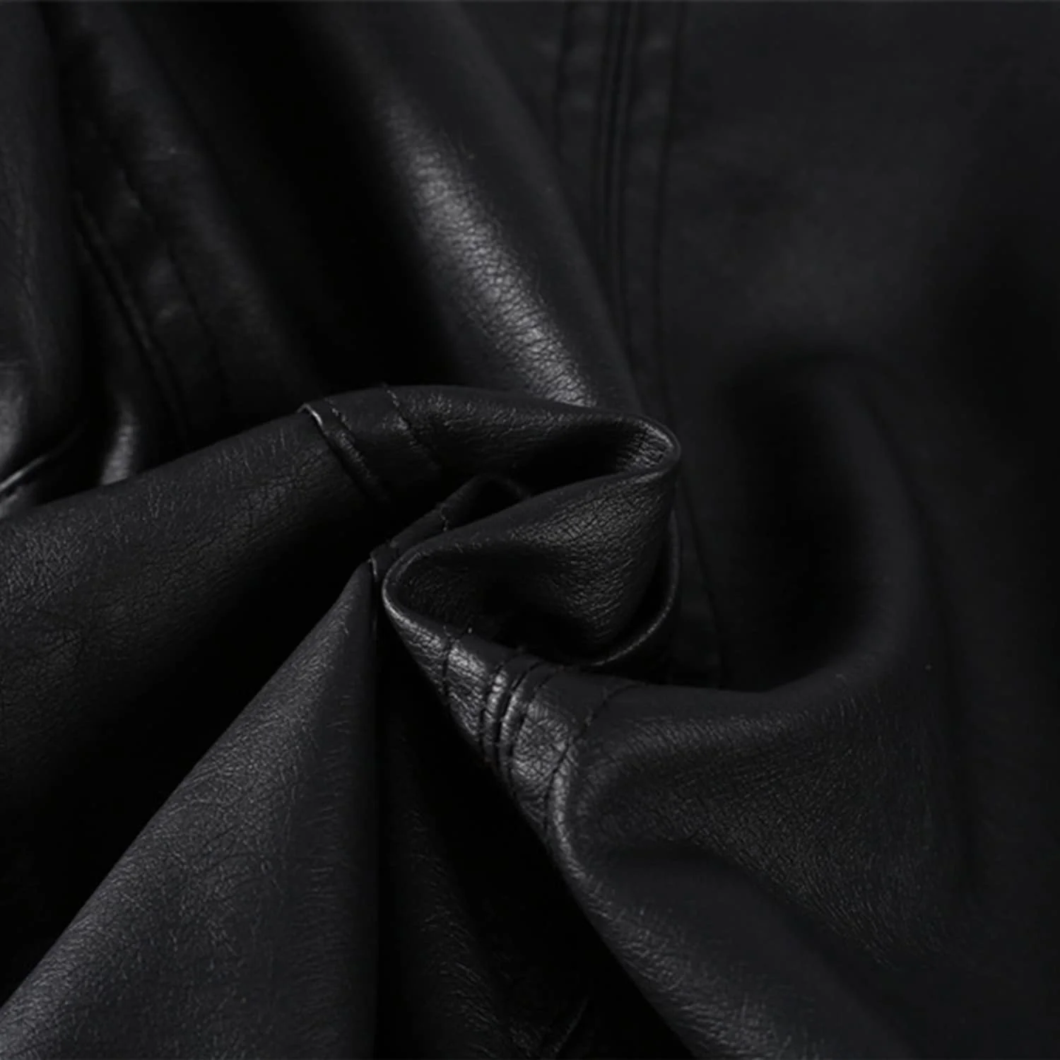 Шкіряна куртка Petalum Дитяча штучна шкіра Чорна, фото №6