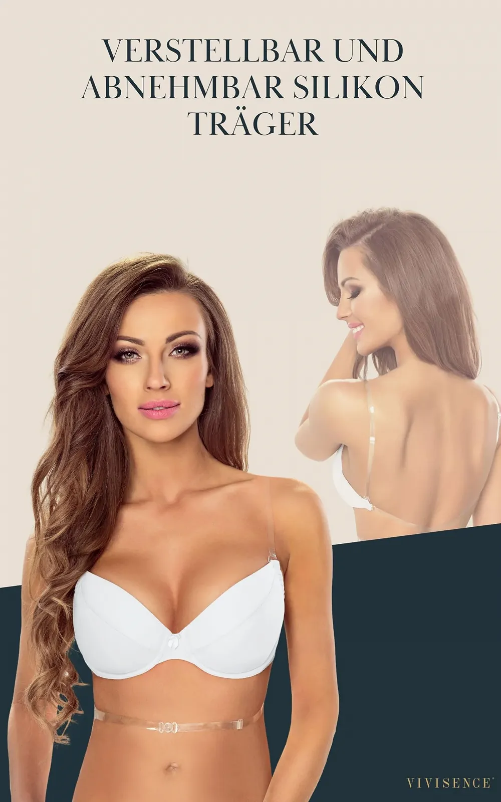 Бюстгальтер пуш-ап Vivisence 1035 Maximiser Multiway з ущільненою чашкою, фото №5