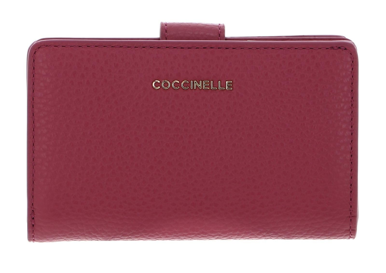 Кошелек Coccinelle Metallic Soft Medium для женщин, Rosewood, стандартный размер, Modern, фото №4