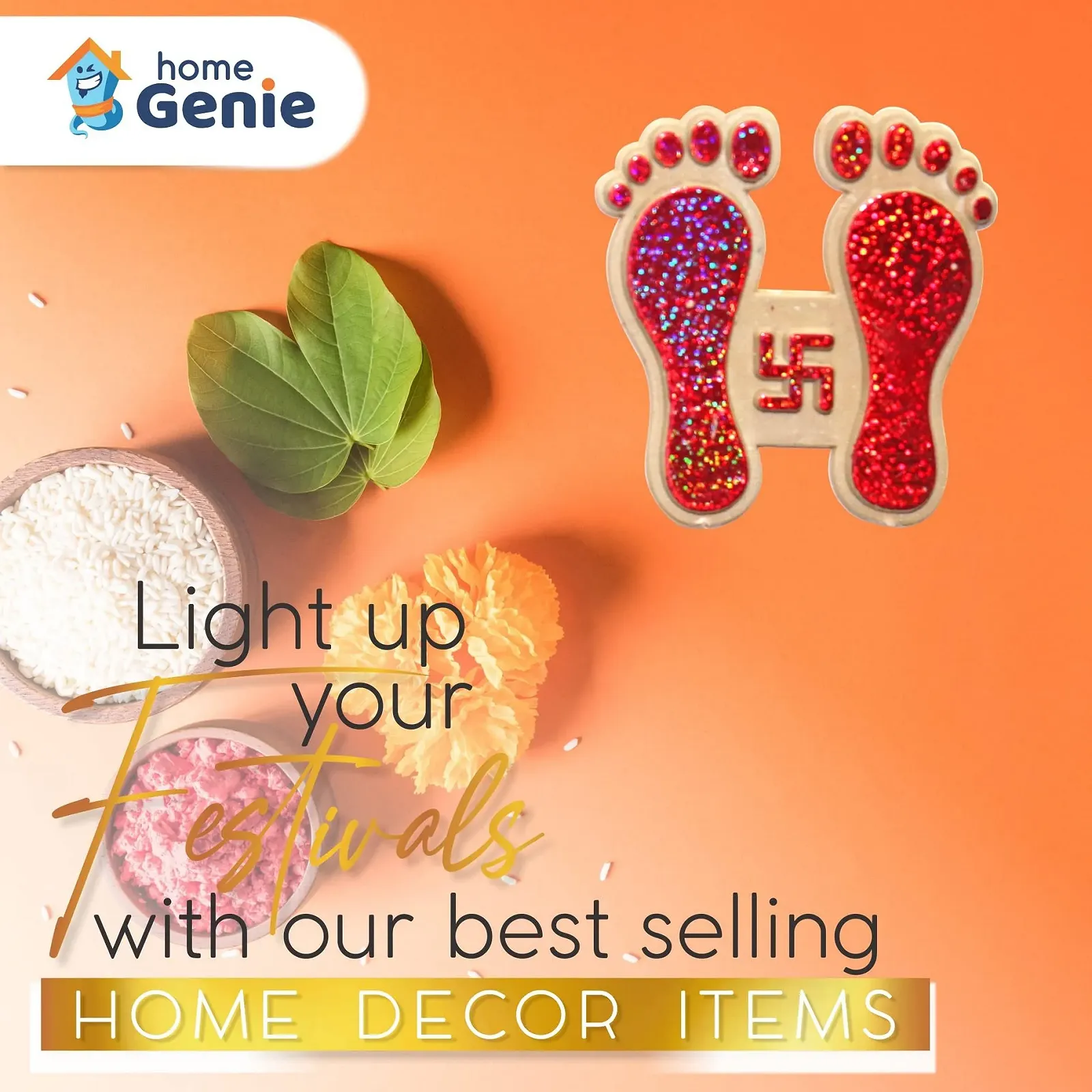 Наклейки Home Genie Laxmi Feet 5 штук Червоні, фото №5 Наклейки Home Genie Laxmi Feet 5 штук Червоні, фото №5