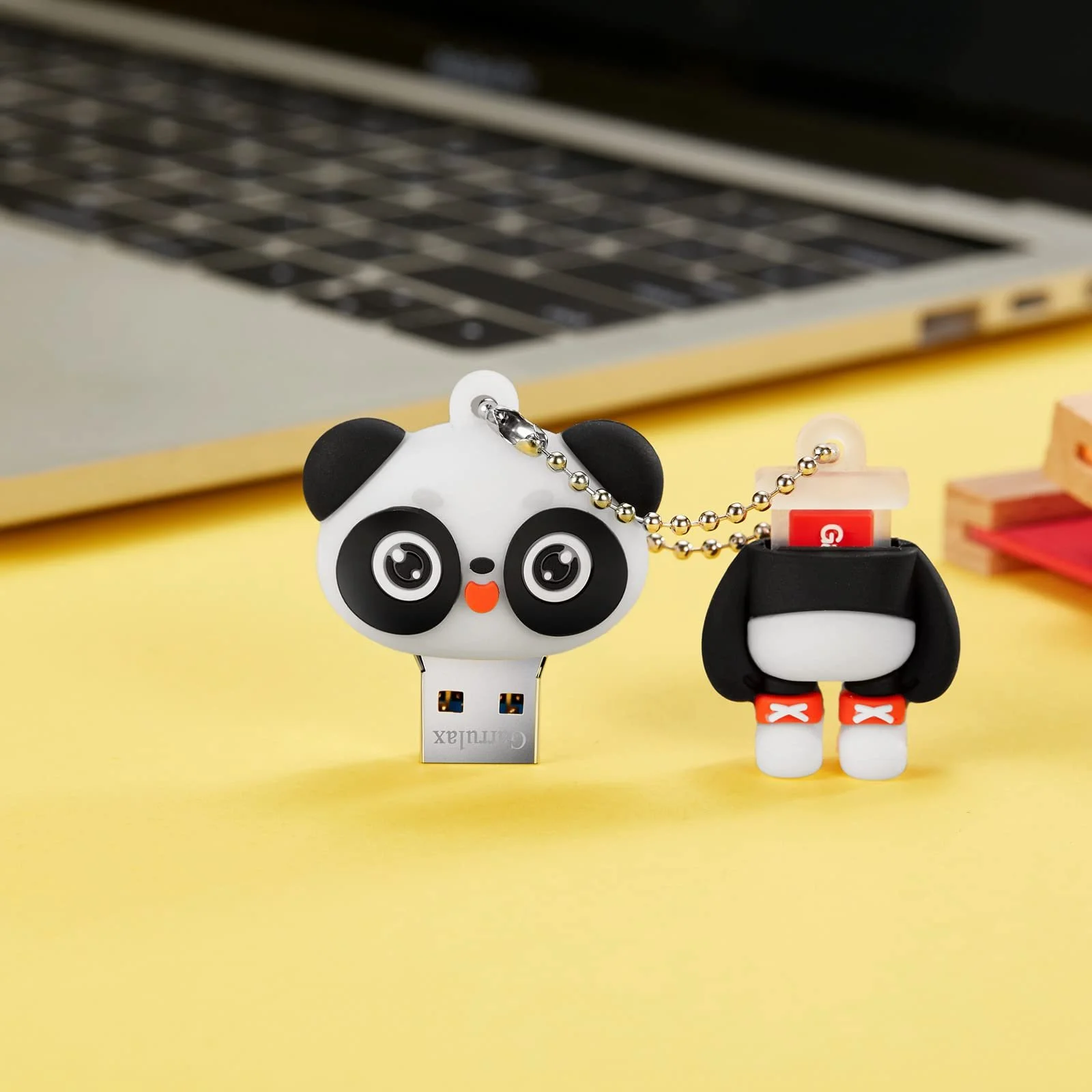 USB Flash Drive Panda 16 ГБ USB 3.0 Водонепроникний Силіконовий з адаптером OTG Type C, фото №4 USB Flash Drive Panda 16 ГБ USB 3.0 Водонепроникний Силіконовий з адаптером OTG Type C, фото №4