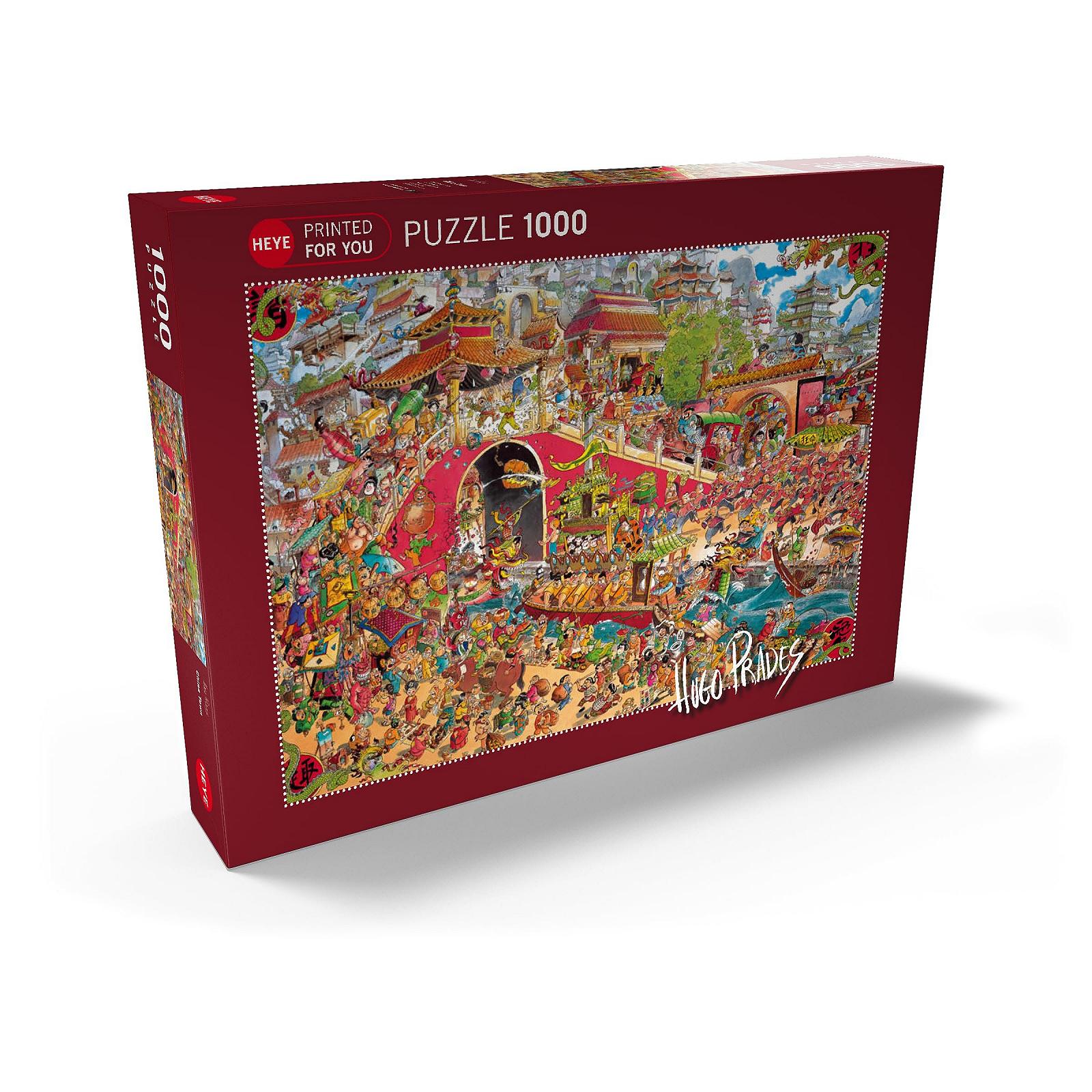 Пазл Heye Puzzle MyPuzzle Special Collection Hugo Prades - China Town 1000 деталей, фото №2