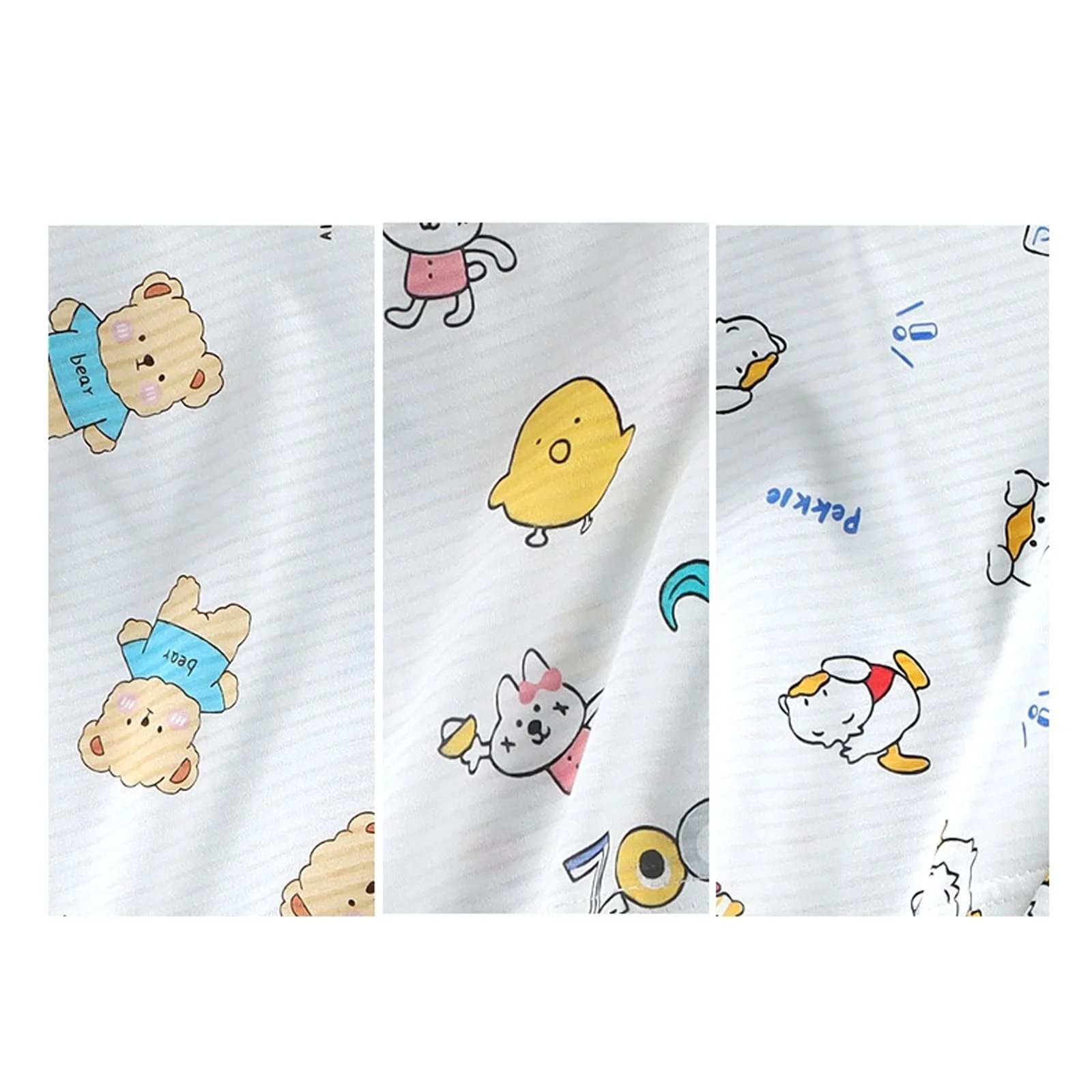 Комплект дитячого одягу з короткими рукавами для хлопчиків та дівчаток, фото №4 Комплект дитячого одягу з короткими рукавами для хлопчиків та дівчаток, фото №4