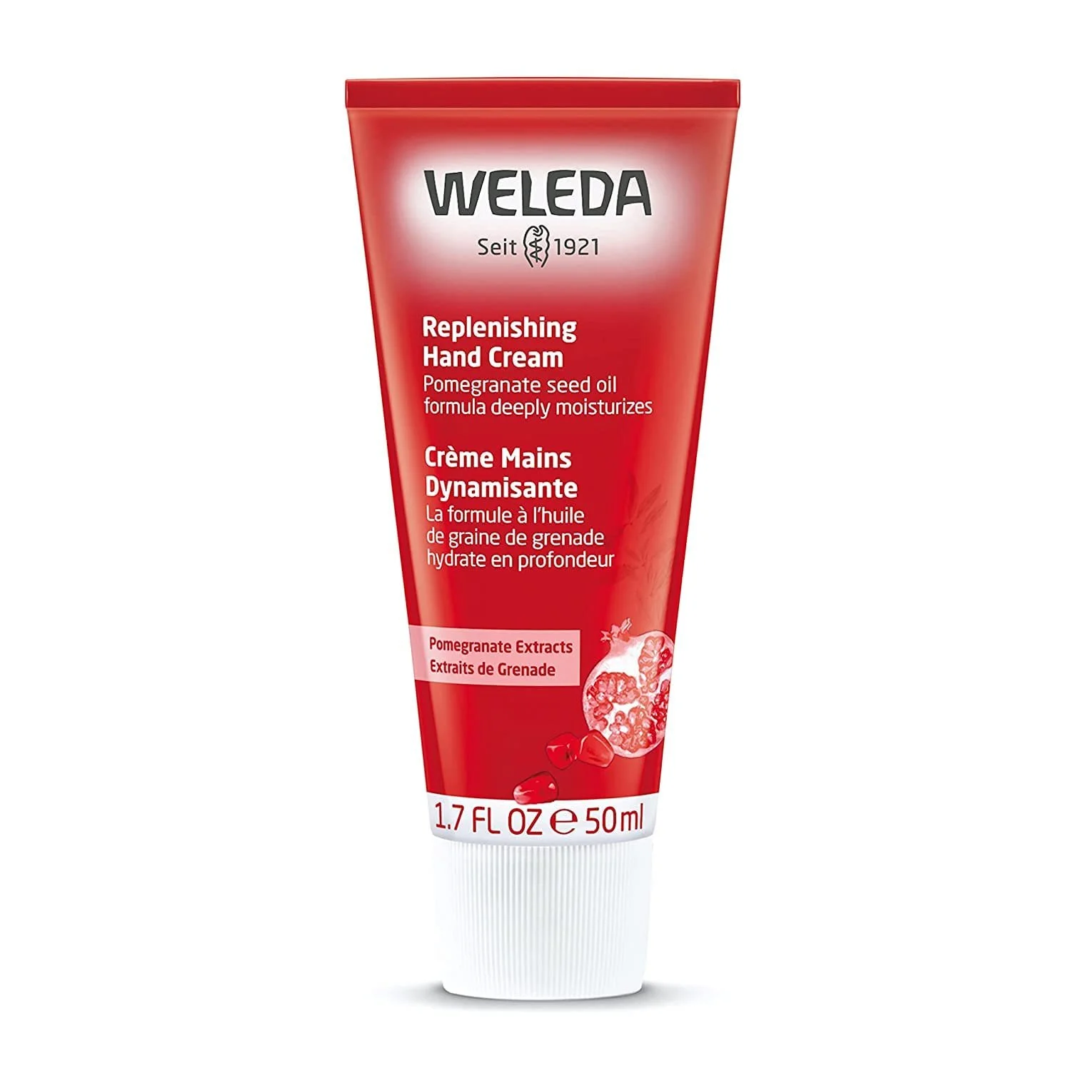 Крем для рук WELEDA Organic Pomegranate Intensive 50 мл та Organic Sea Buckthorn Express 50 мл, фото №2