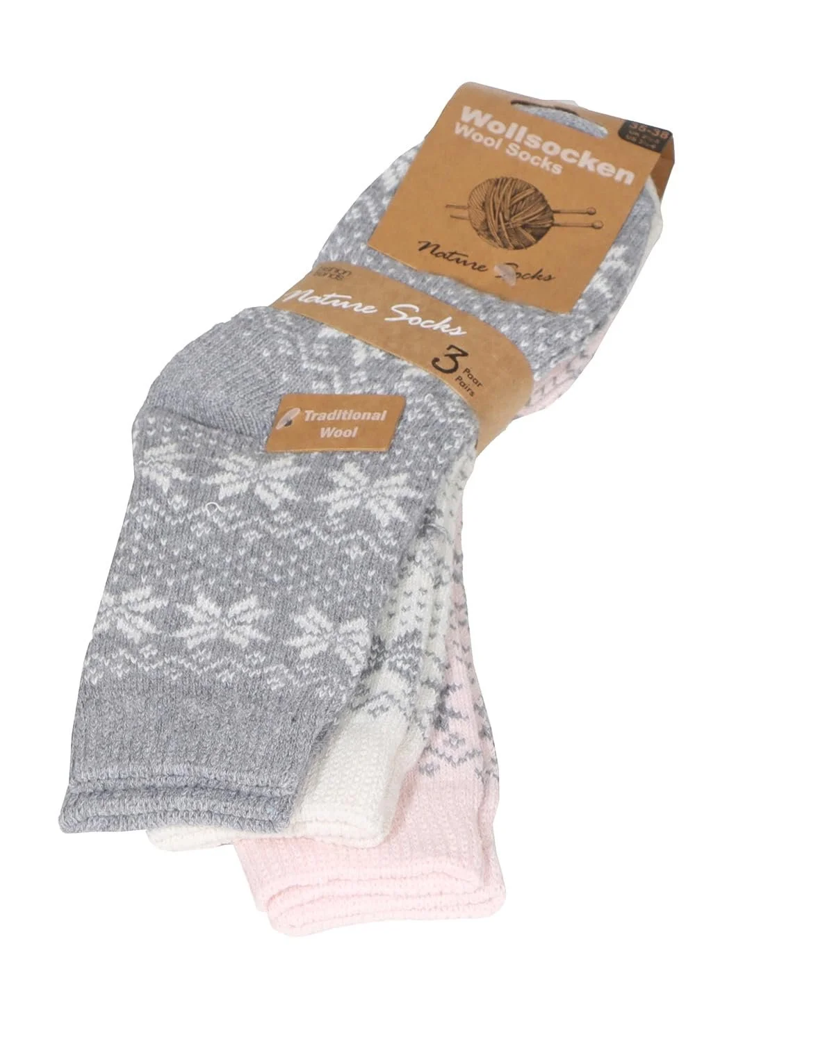 Теплі зимові жіночі шкарпетки, фото №4