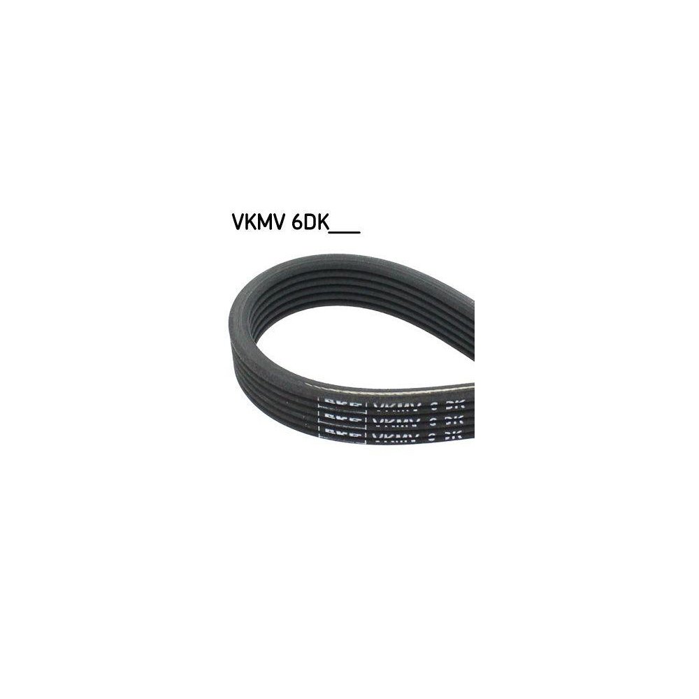 Поліклиновий ремінь SKF VKMV 6DK1817 для BMW, для автомобілів з кондиціонером, фото №1