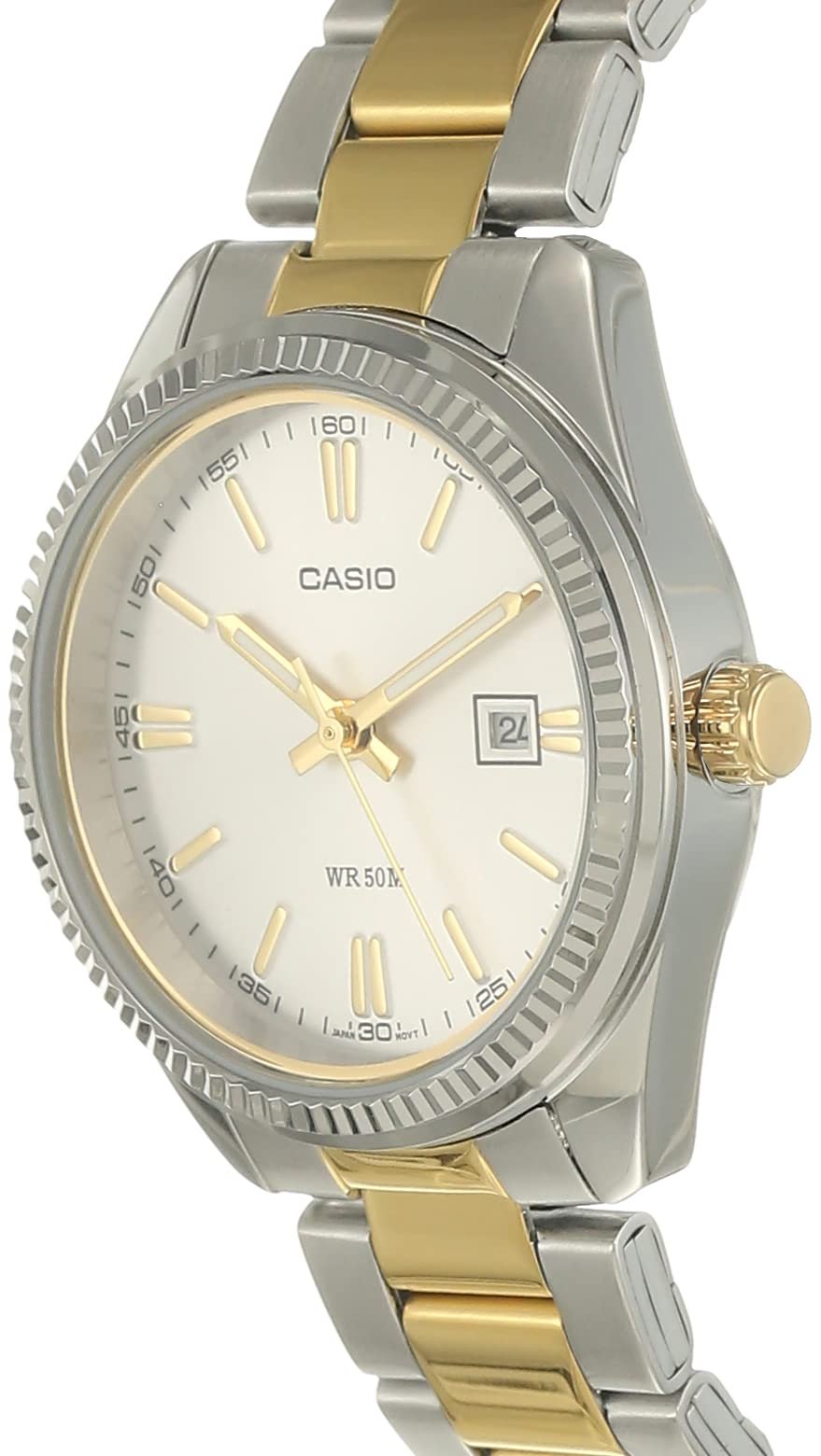 Часы женские Casio Classic LTP-1302SG-7A аналоговые кварцевые серебристый, браслет, фото №2