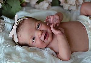 Кукла Anano Reborn Baby Full Silicone Lifelike Baby Dolls 20 Inch synthetic.ua - Фото 1