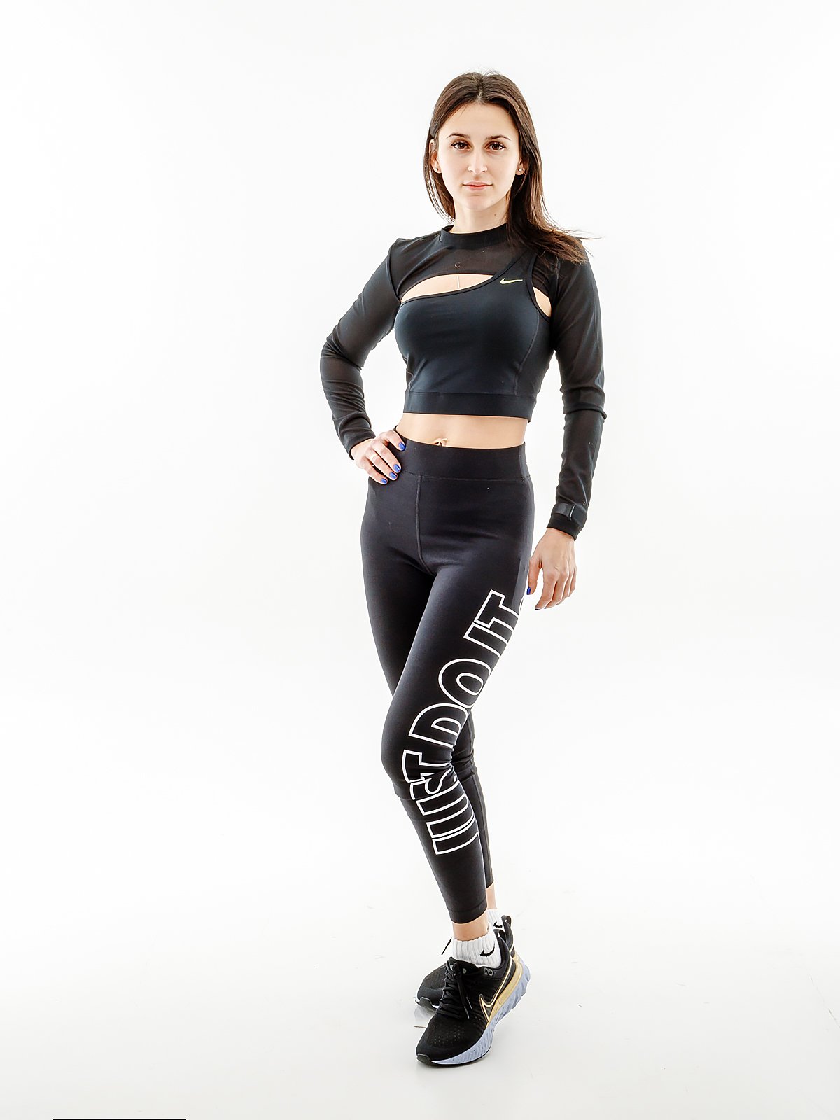 Леггинсы Nike CLSC GX HR TIGHT JDI XS, фото №3