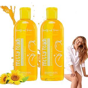 Гель для душу Pretty Peach Blossom Sunflower Oil для жінок зволожувальний та живильний - Фото 1
