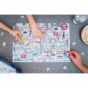 Пазл Gibsons Adventures on The London Underground 250 XL деталей цена на synthetic.ua - Фото 1 Пазл Gibsons Adventures on The London Underground 250 XL деталей synthetic.ua - Фото 1