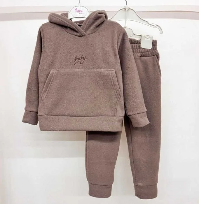 Теплый флисовый костюм 98-158 см осень/зима капюшон, фото №4 Теплый флисовый костюм 98-158 см осень/зима капюшон, фото №4