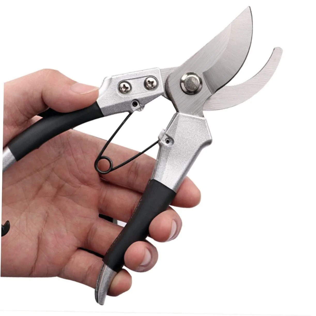 Садовий секатор Happyyami Сріблястий, фото №8