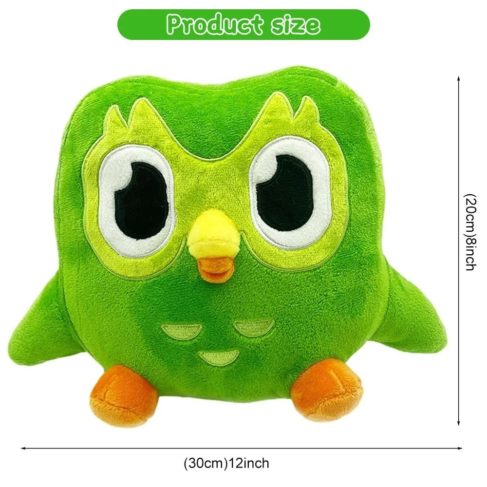 Плюшевая игрушка Сова LUFEIS, 20 см, зеленая, фото №2 Плюшевая игрушка Сова LUFEIS, 20 см, зеленая, фото №2