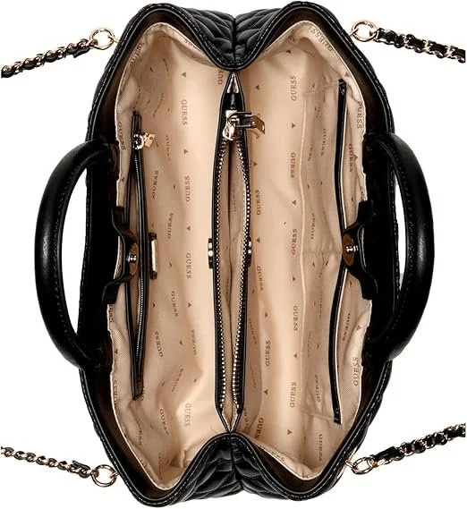 Жіноча сумка Guess Giully Girlfriend Satchel Черний, фото №4 Жіноча сумка Guess Giully Girlfriend Satchel Черний, фото №4