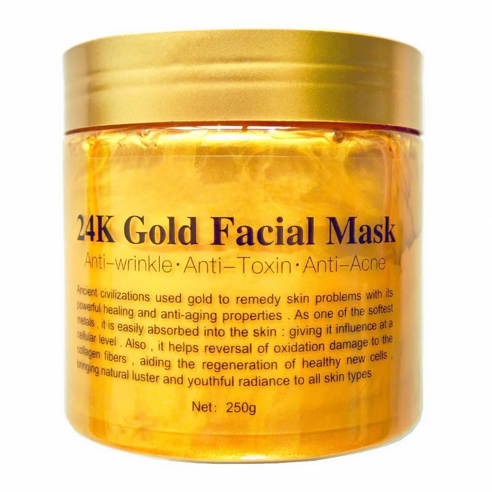 Маска для обличчя 24k Gold Peel Off, антивікова маска для обличчя, фото №1