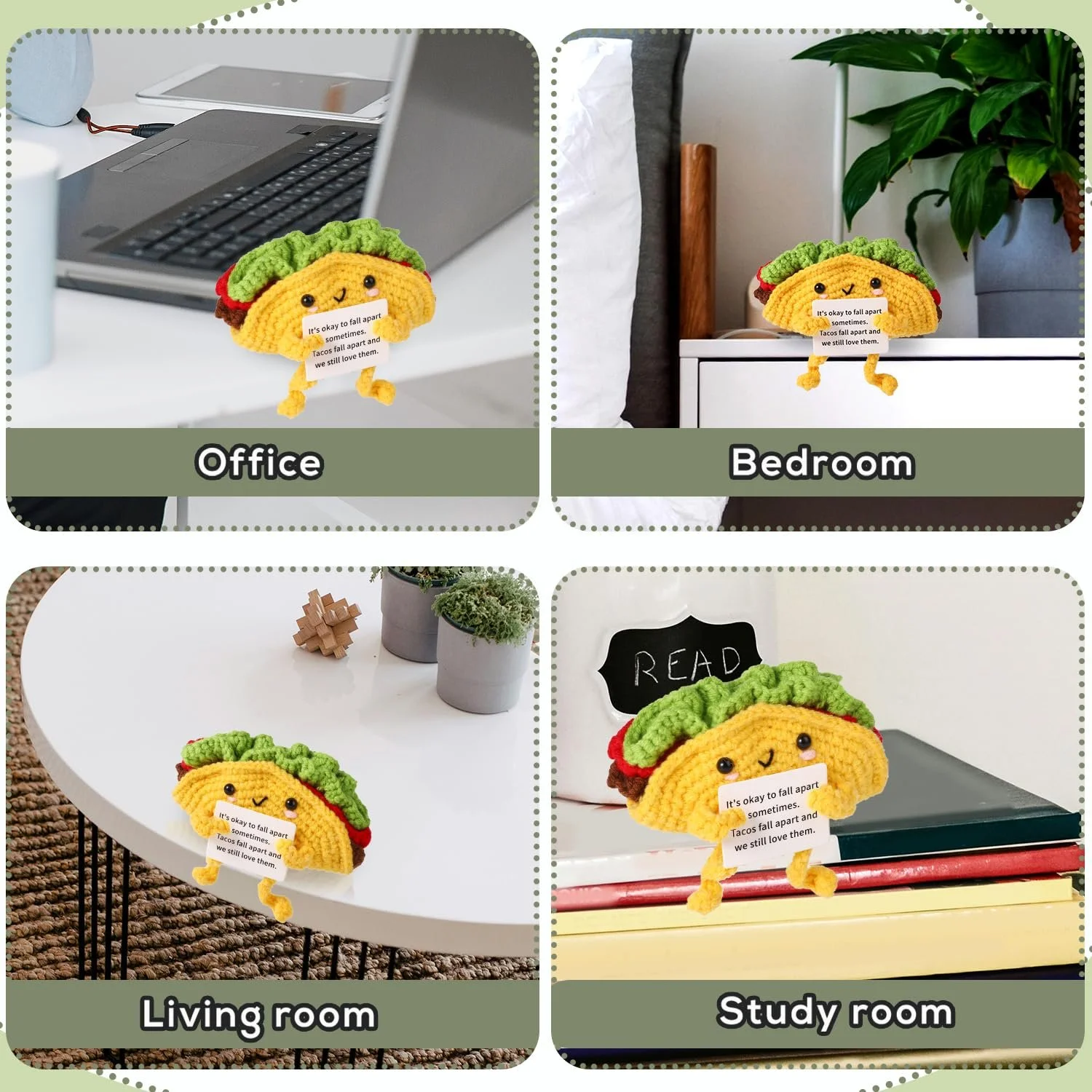 Игрушка TOYMIS Тако Позитивная поддержка Вязаный крючком Тако, фото №6 Игрушка TOYMIS Тако Позитивная поддержка Вязаный крючком Тако, фото №6