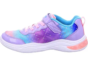 Кроссовки Skechers S Lights Power Petals Painted Daisy Детские для девочек LED synthetic.ua - Фото 1