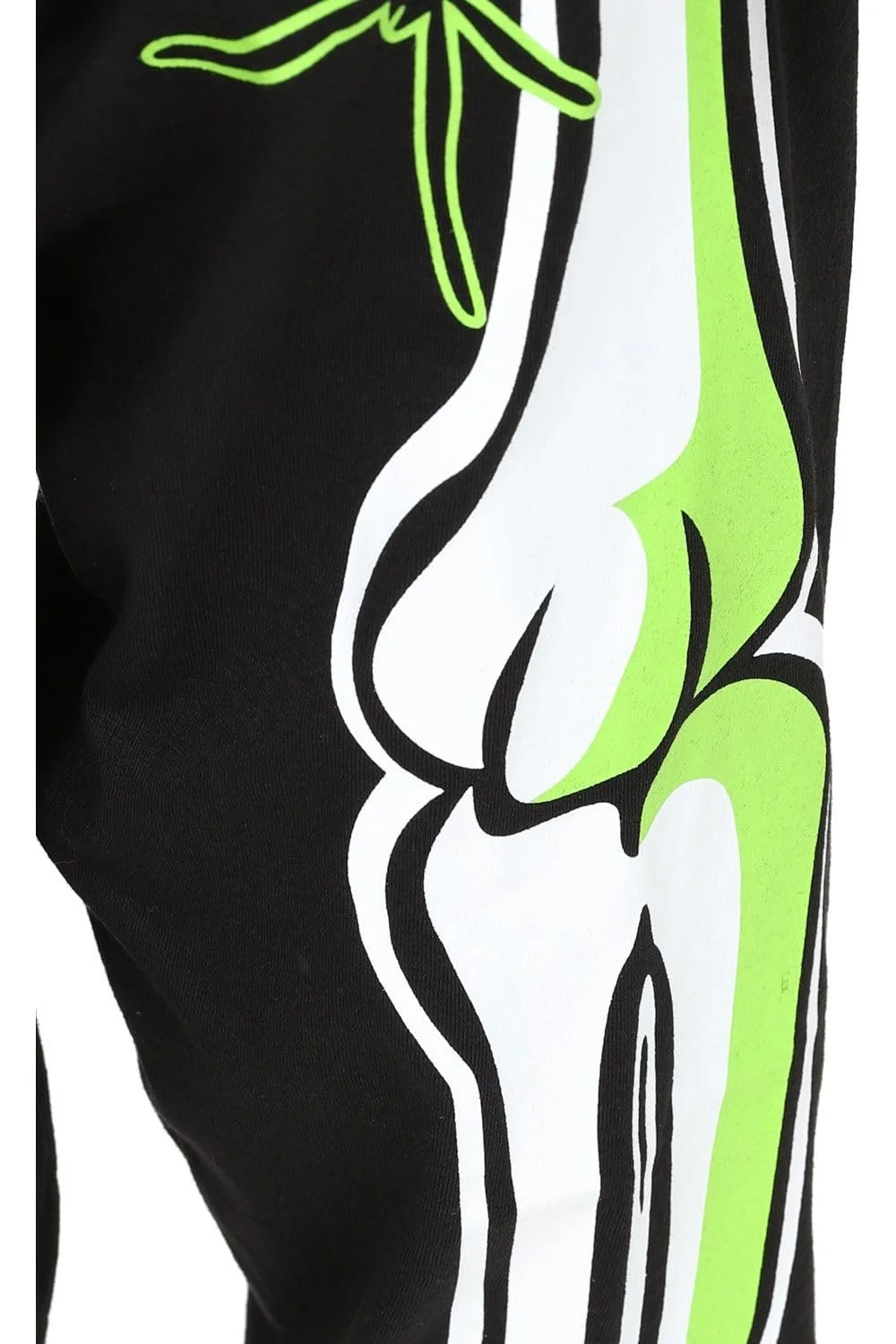 Унісекс піжама з довгими рукавами Скелет, що світиться в темряві для хлопчиків та дівчаток, фото №8