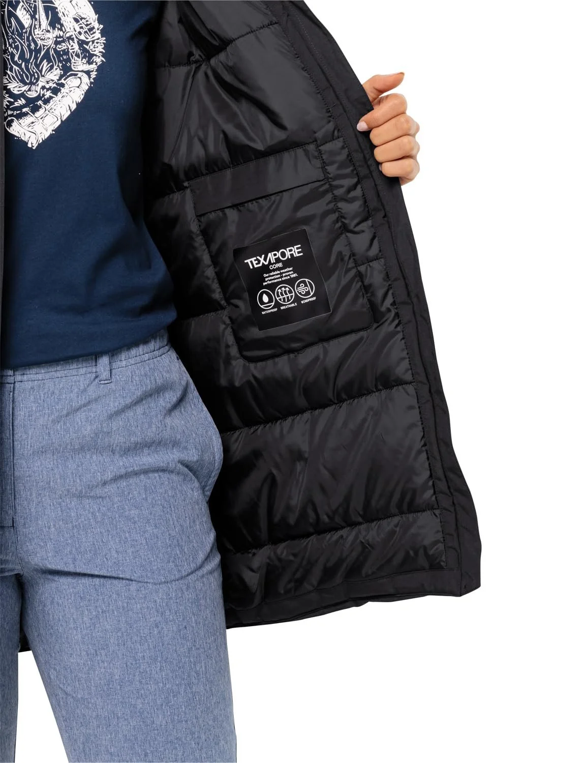 Пальто Jack Wolfskin Tempelhof W, фото №6 Пальто Jack Wolfskin Tempelhof W, фото №6