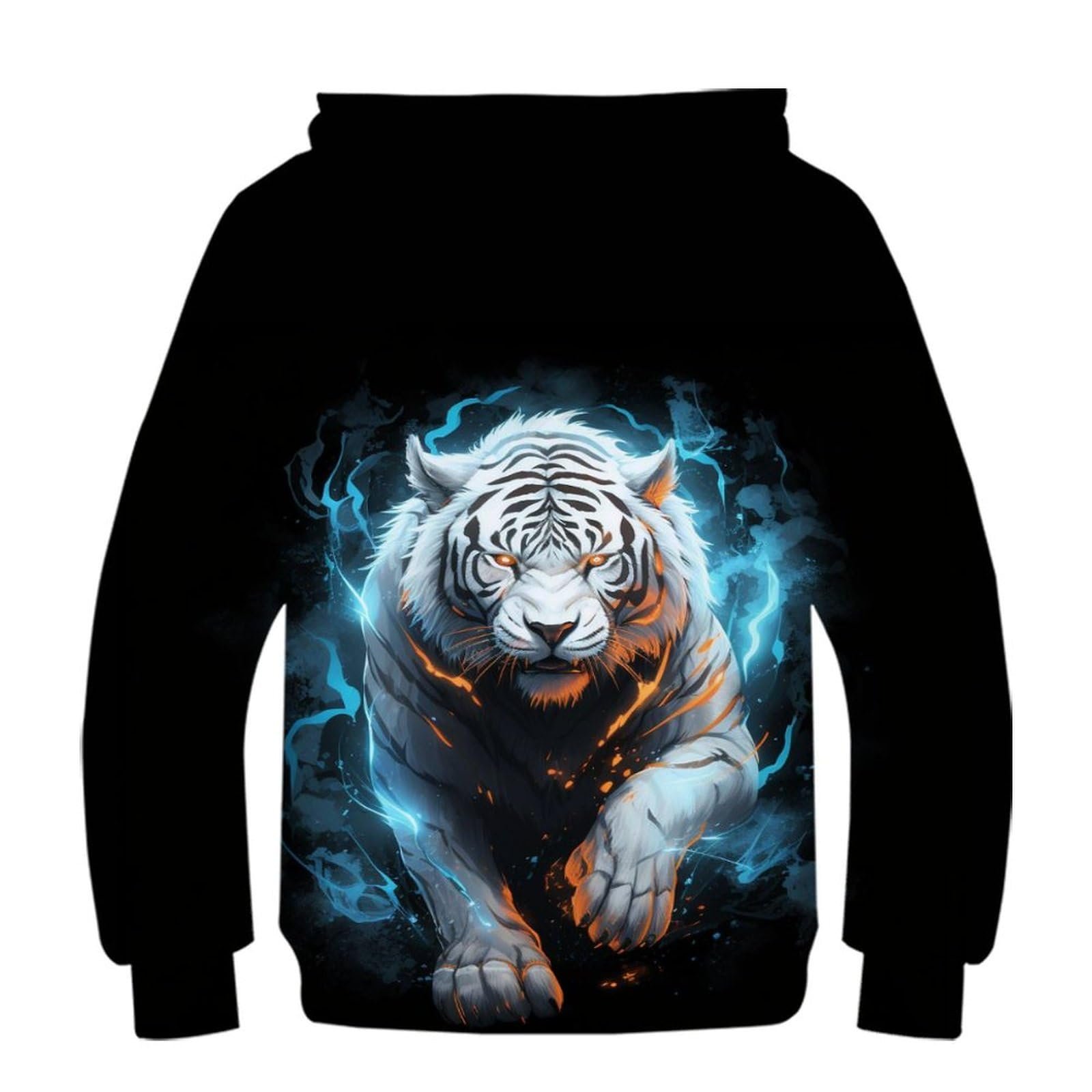 Худі Tiger KHHKJBVCE для дітей, підлітків, дівчаток і хлопчиків, 3D-друк, фото №3