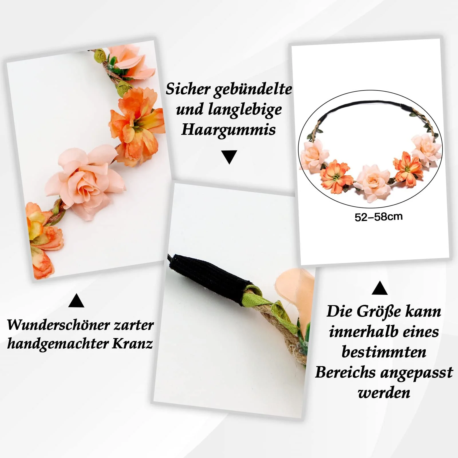 Вінок Квітка Троянди VEGCOO, фото №1 Вінок Квітка Троянди VEGCOO, фото №1