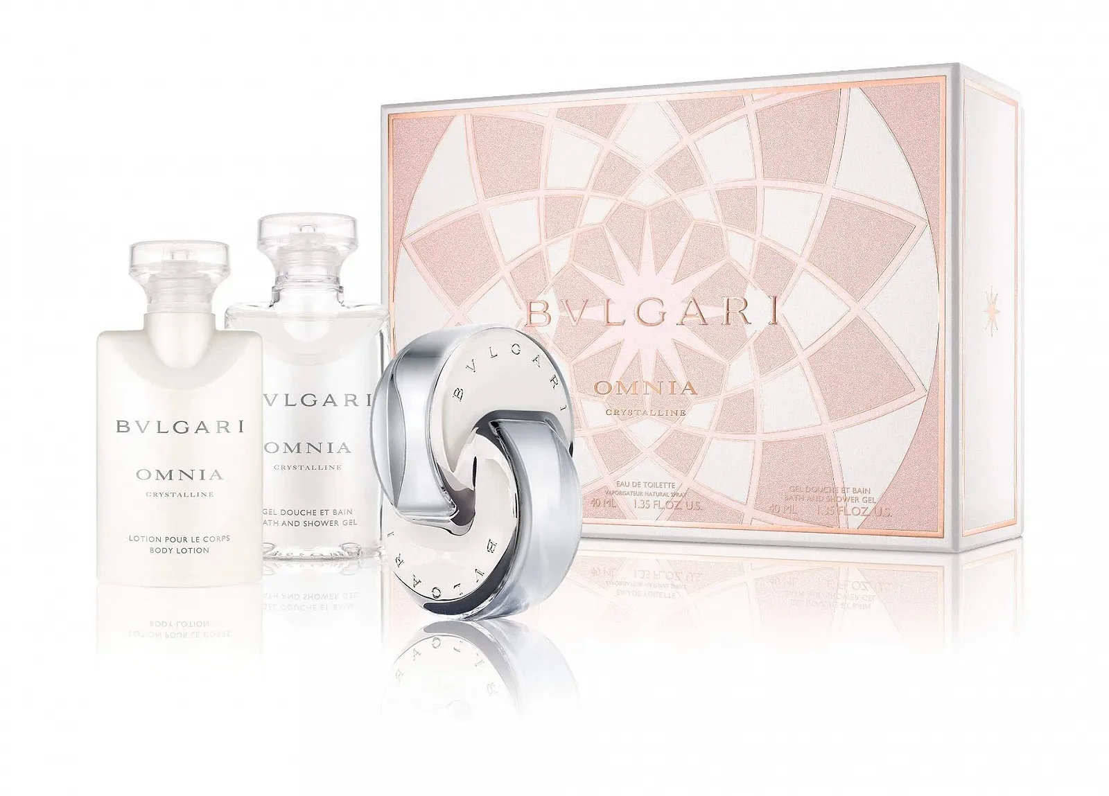 Набір Bvlgari Omnia Crystalline Туалетна Вода 2 шт в наборі, фото №1 Набір Bvlgari Omnia Crystalline Туалетна Вода 2 шт в наборі, фото №1
