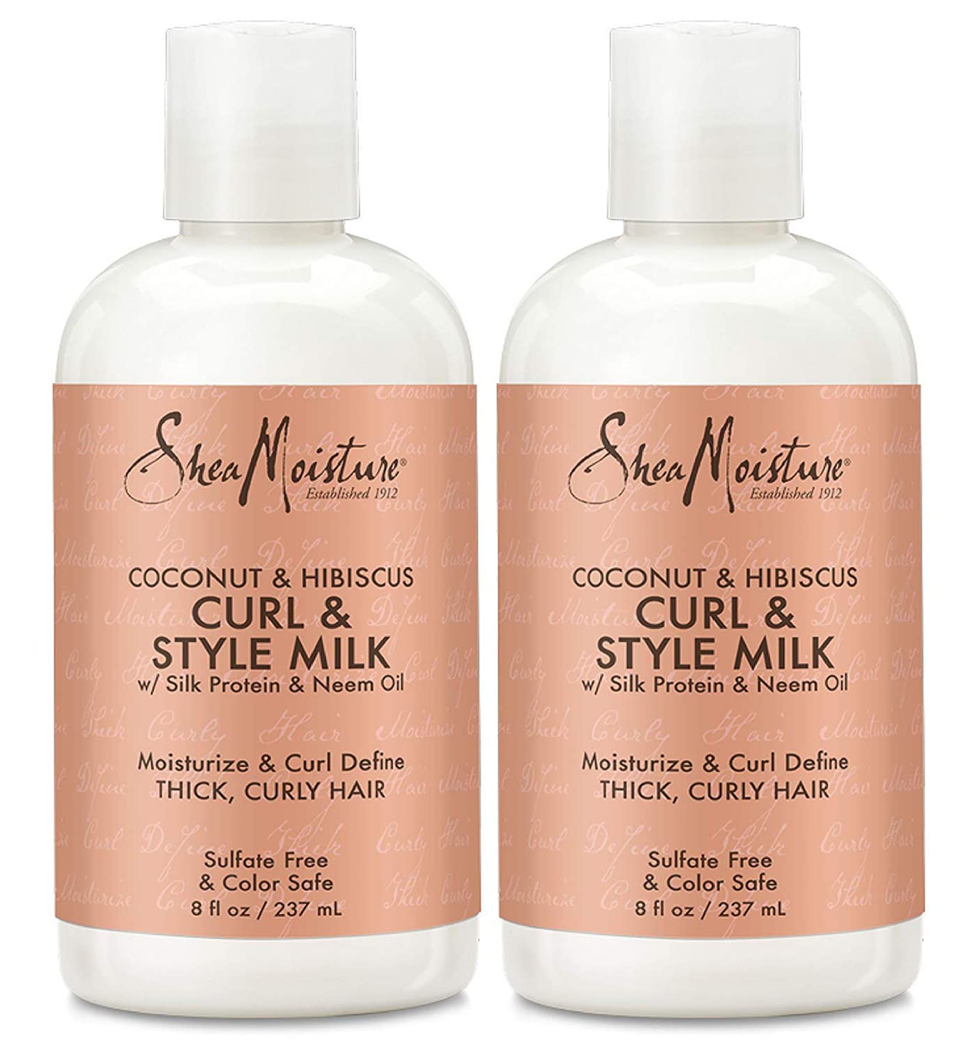 Молочко Shea Moisture Coconut and Hibiscus Curl and Style, фото №1