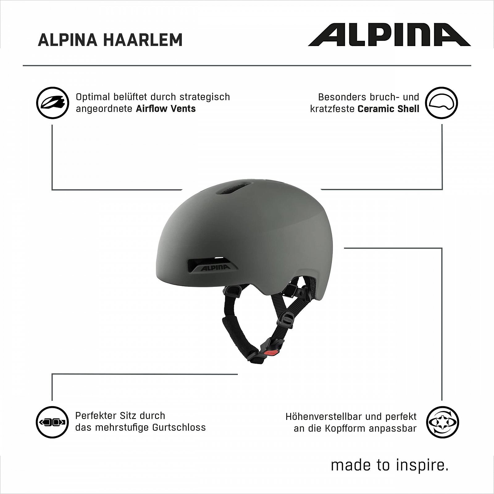 Шолом Alpina HAARLEM Міський для дорослих, фото №6
